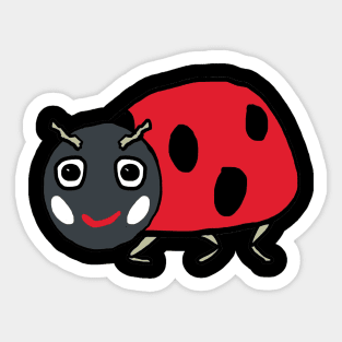 Ladybird Ladybug Sticker